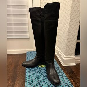 Tory Burch over the knee boots